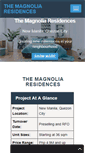 Mobile Screenshot of magnoliaresidencestowers.com
